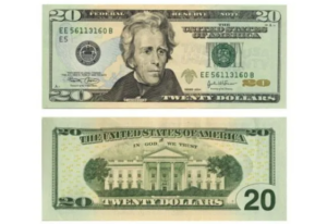 High quality USD $20 Notes